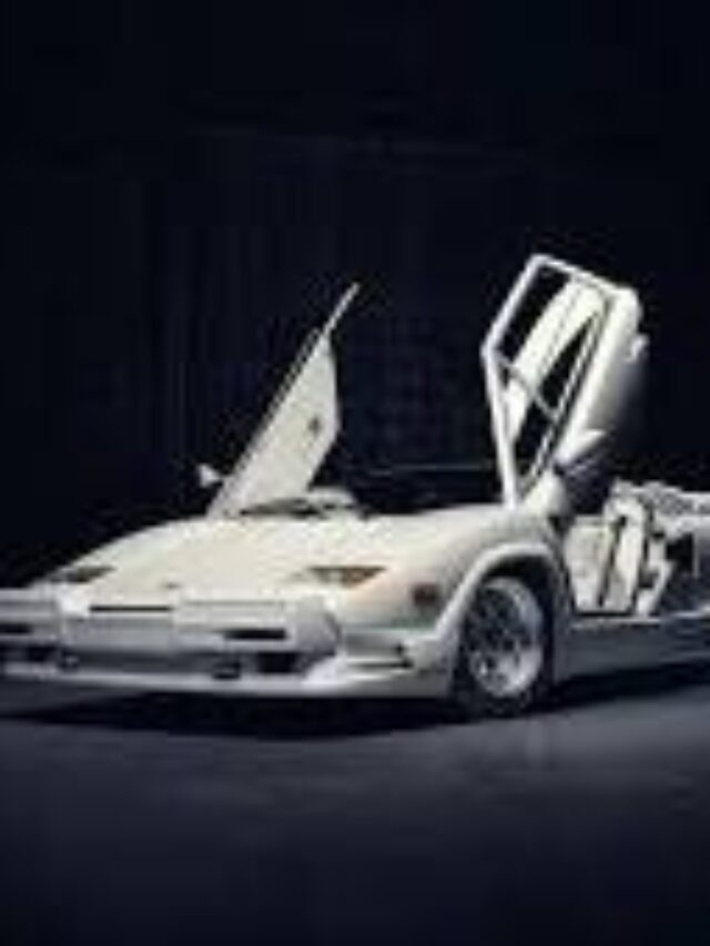 Own a Piece of Hollywood History: The Wolf of Wall Street Lamborghini Countach